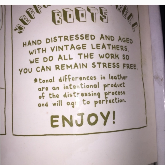 Jeffrey Campbell Distressed vintaged leather Boots - Picture 2 of 11